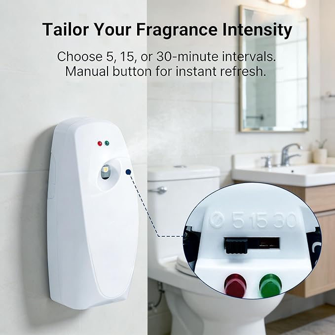 Automatic Air Freshener Dispensers, Timing Aromatherapy Diffuser - Image 4