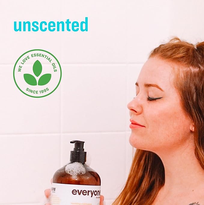 Everyone 3-in-1 Soap, Body Wash, Bubble Bath, 32 Ounce, made - Image 5