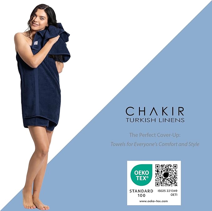 Chakir Turkish Linens | Hotel & Spa Quality 100% Cotton Premium Turkish Towels - Image 3