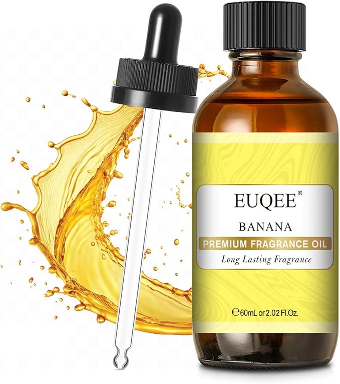 EUQEE 2.02 Fl oz Banana Fragrance Oil, Premium Fragrance Essential Oil by EUQEE