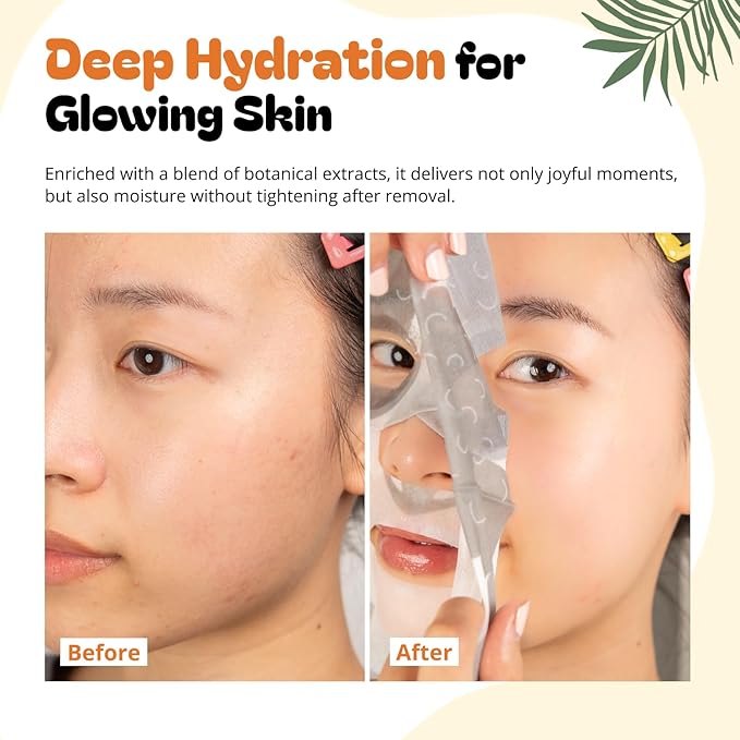 Epielle Character Face Mask Mystical Safari 12 Pack, Fun & Effective Korean - Image 5