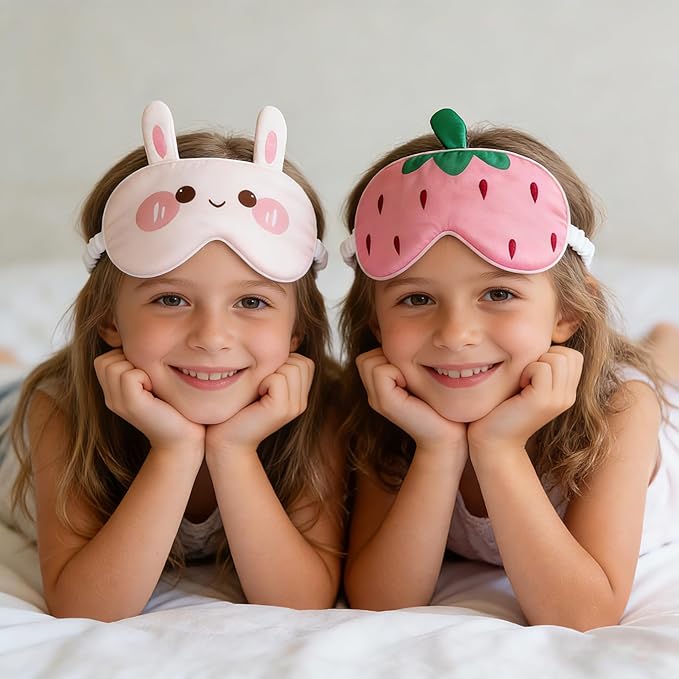 Orose Kids Silk Sleep Mask Cute Adjustable Original Design - Image 5