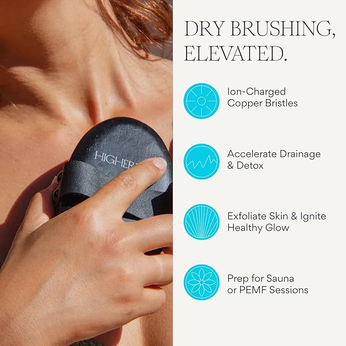 HigherDOSE Infrared Sauna Blanket and Supercharge Copper Body Brush - Image 5