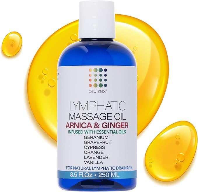 Bruizex Lymphatic Drainage Massage Oil by BruizexTheUltimateRecoveryMust-Have