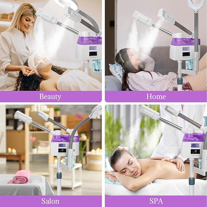 3 in 1 Facial Steamer, Professional Facial Steamer - Image 6
