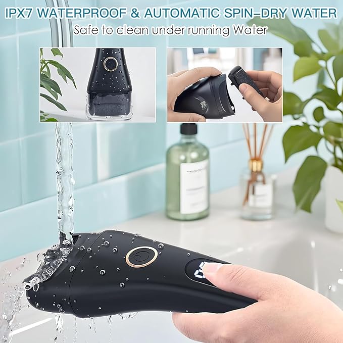2 Pack Electric Foot File Callus Remover - Image 5