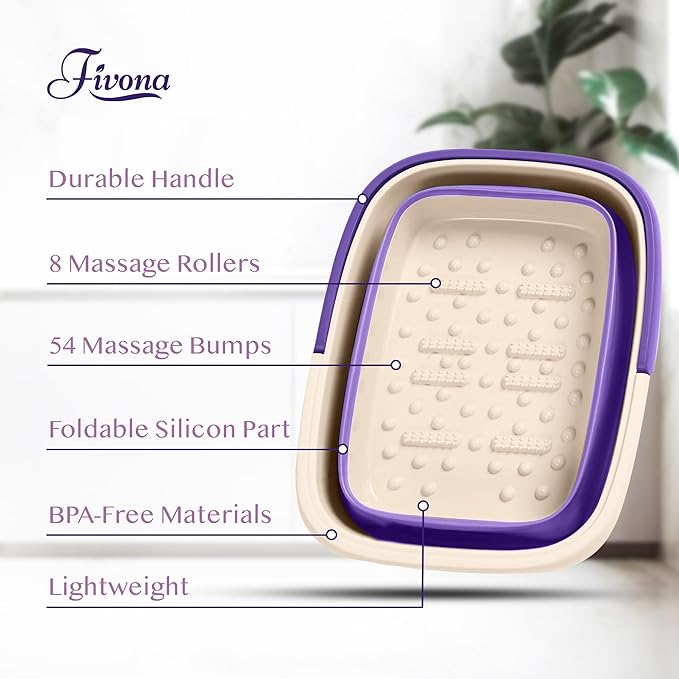 Fivona Collapsible Foot Soak Basin - Image 3