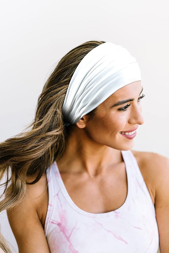 GiLi 2 Pack Wide Headbands for Women Boho African Knotted Non Slip Fashion Hair - Image 3
