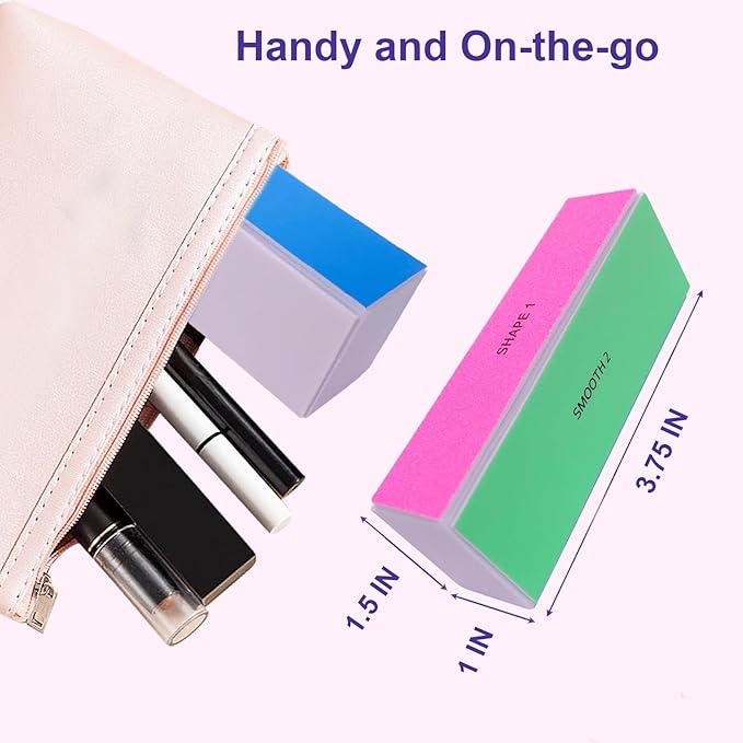4 Way Nail Buffer Block, Nail Shine Buffers Blocks Files - Image 7
