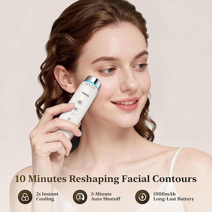 Beauty Wand, Cold and Hot Skincare Eyes & Face Depuffing Wand, Massager - Image 4