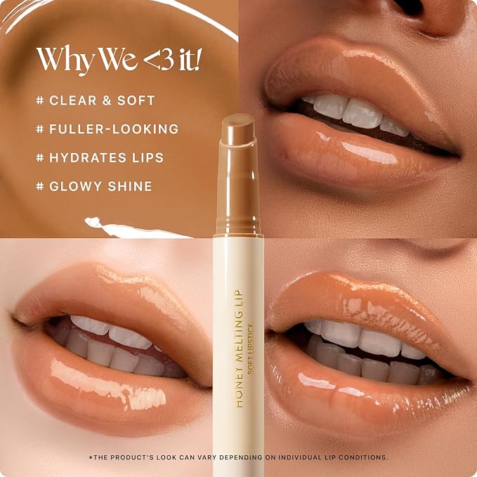 Nature Republic HONEY MELTING LIP SOFT LIP STICK Hydrating Gloss, Moisturizing - Image 3