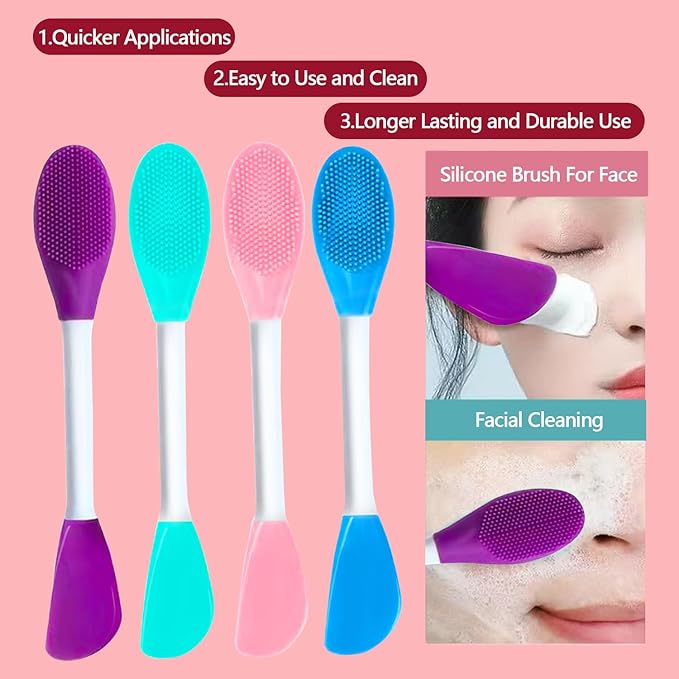 10PCS Silicone Face Scrubber - Image 3