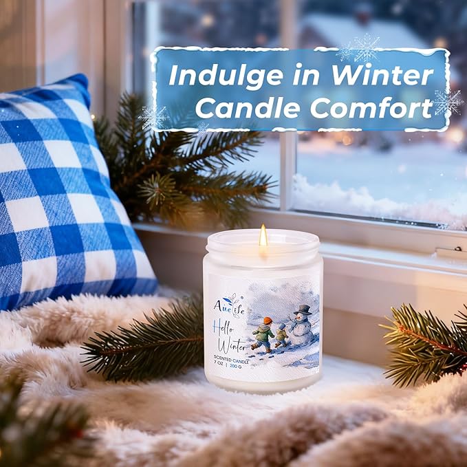 Winter Candle Set | 6 Pack Christmas Scented Candles - Image 5