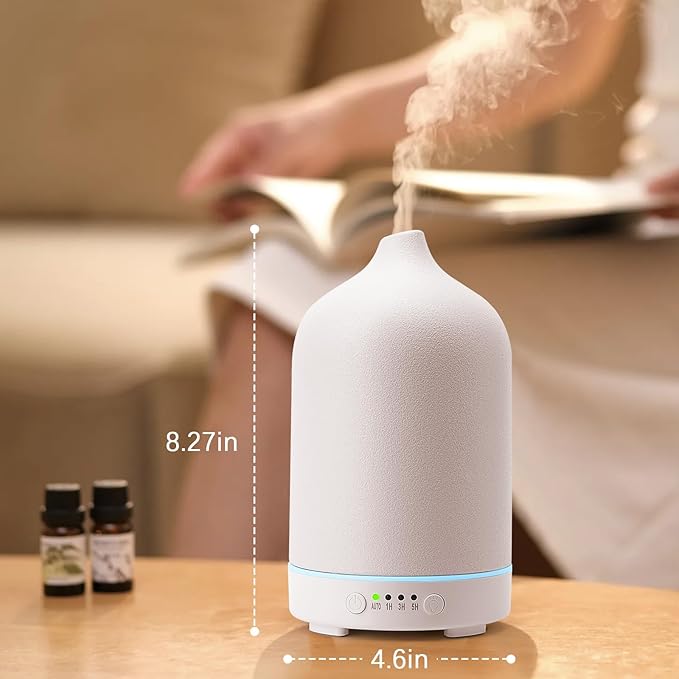 Diffuserlove Ceramic Diffuser 250ML Essential Oil Diffusers Aromatherapy - Image 5