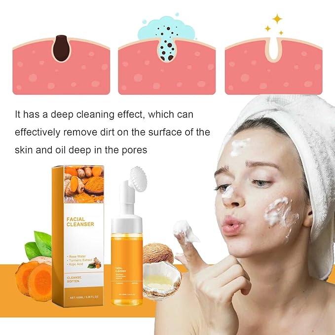 Turmeric Glow Wash Face Wash - Image 3