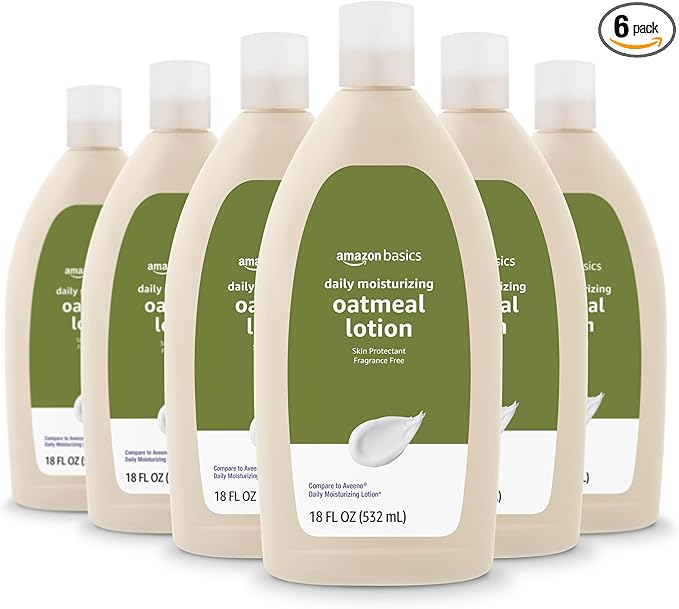 Amazon Basics Daily Moisturizing Oatmeal Body Lotion, Fragrance Free, by AmazonBasics