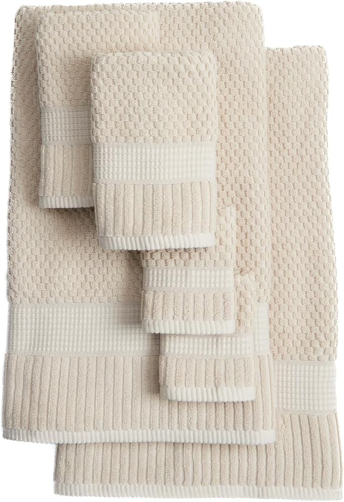 NY Loft 6-Piece Cotton Towel Set - Image 8