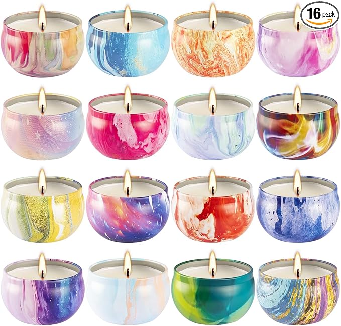 Howemon 16 Pack Scented Candles Set by Howemon