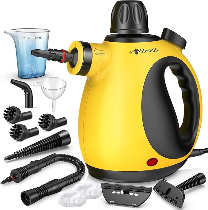 STEAMIFY Pressurized Handheld Steam Cleaner by SIMPLIFYYOUSTEAMCLENING