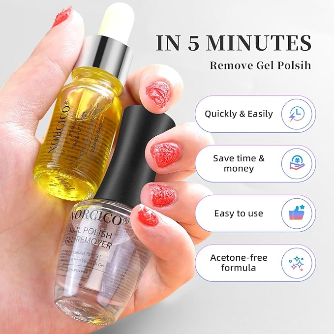 Gel Polish Remover, Cuticle Oil - Image 2