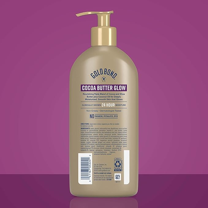 Gold Bond Cocoa Butter Glow Daily Hydrating Lotion - Image 3