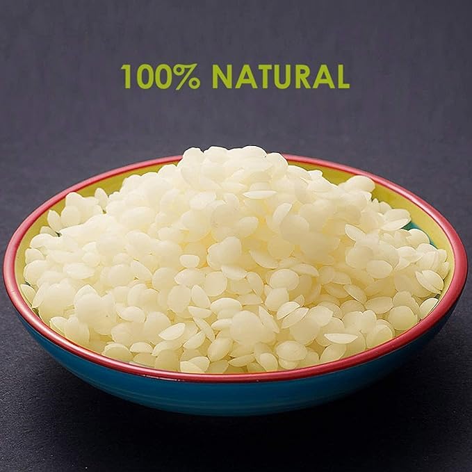 5 LB White Beeswax Pellets, Bulk Beeswax Beads, Pastilles - Image 4