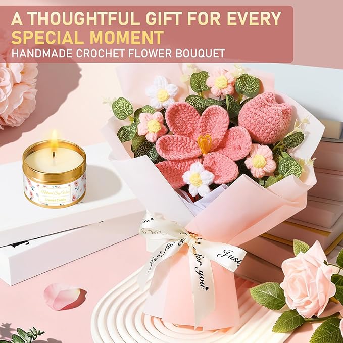 Birthday Gifts for Women, Gift Baskets for Women Self Care Spa Set, Get Well - Image 5