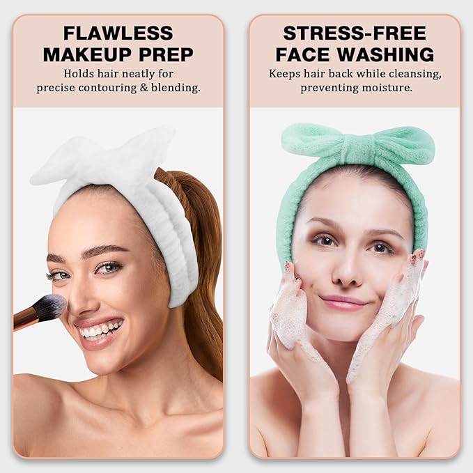 YOOVR 8pcs Spa Headband, Mothers Day Gifts Bulk, Stocking Stuffers - Image 7