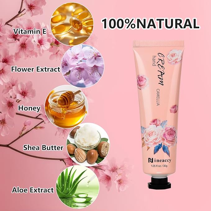 Hand Cream Vegan Friendly, 5 x 30ml, - Image 3