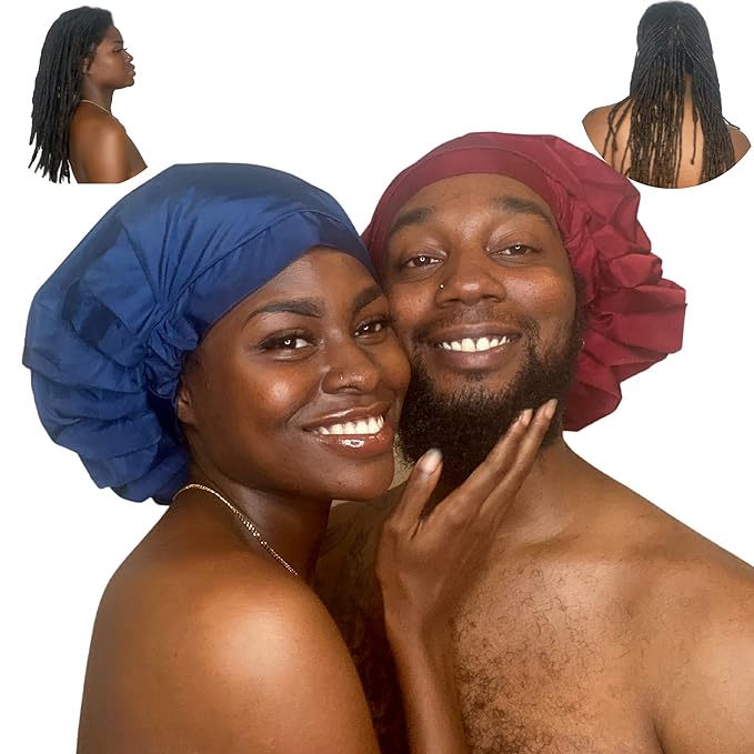 TTAT Shower Cap Extra Large for Men & Women - Image 3