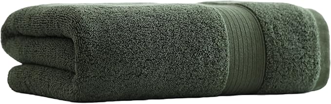 27x55 Bath Towel 100 Percent Cotton 650GSM Luxury Super Soft Absorbent Bathroom by Akzpe