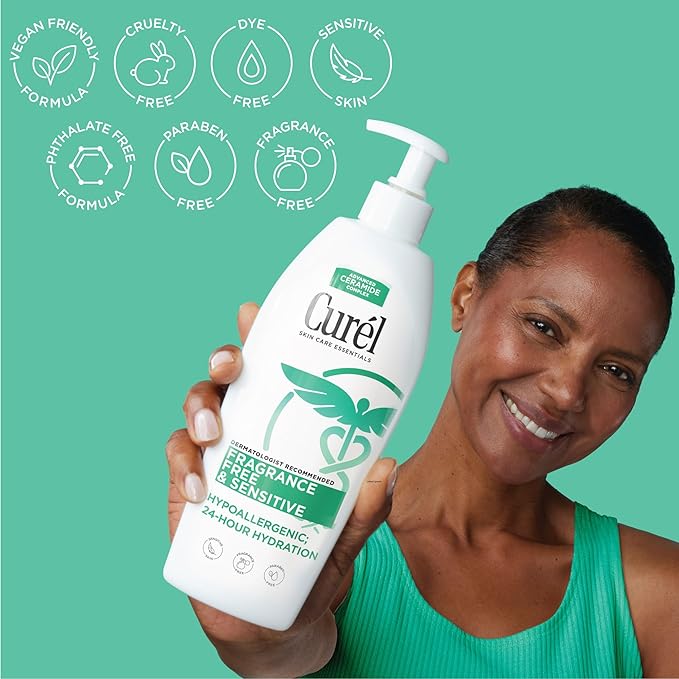 Curel Fragrance Free Comforting Body Lotion, Body and Hand Moisturizer - Image 2