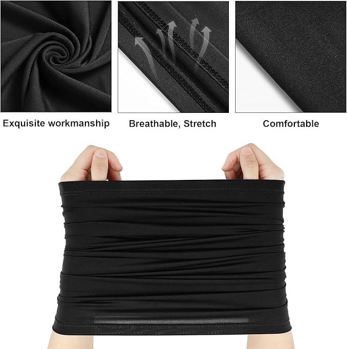 Geyoga 6 Pieces Summer UV Protection Cooling Neck Gaiter Face Clothing Neck - Image 5