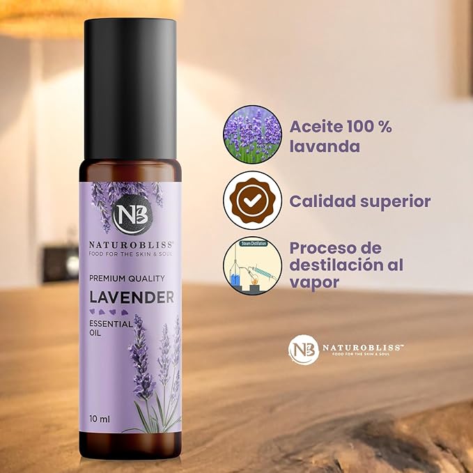 NaturoBliss Lavender Essential Oil Roll On, 10 ml - Image 5