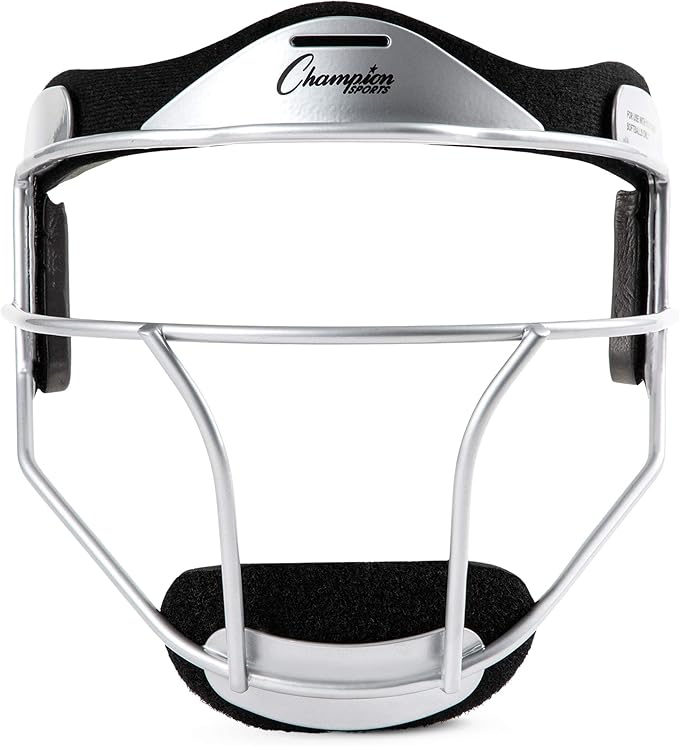 Champion Sports Steel Softball Face Mask – Durable Fielder’s Mask by ChampionSports