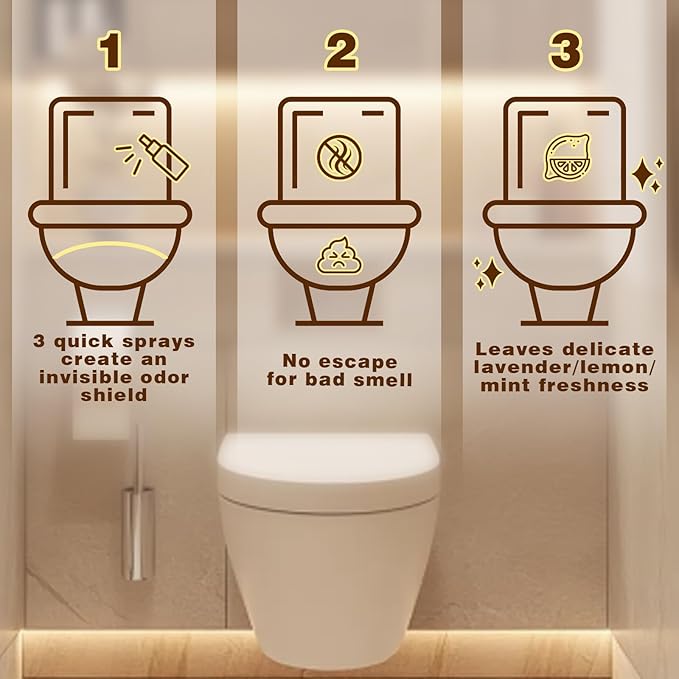 SCENTORINI Toilet Spray for Poo Odor Eliminator, Bathroom Odor Elimination - Image 4