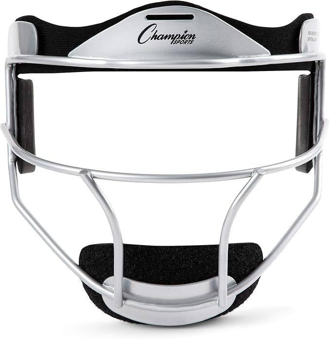 Champion Sports Steel Softball Face Mask – Durable Fielder’s Mask by ChampionSports