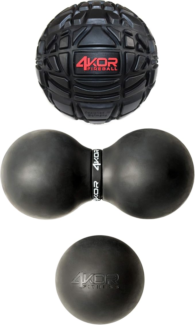 4KOR Massage Balls for Trigger Point Therapy by 4KORFitness