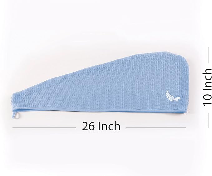 100% Turkish Cotton Hair Towel Wrap - Image 2