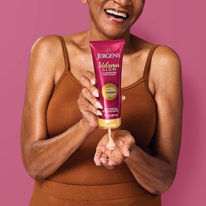 Jergens Hand and Body Lotion, Melanin Glow Illuminating Moisturizer, - Image 10