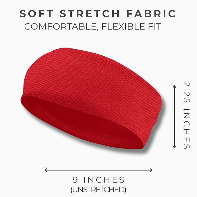 Styla Hair Headbands for Women Stretch Fashion Head Bands 10 Pack Non-Slip Head - Image 6