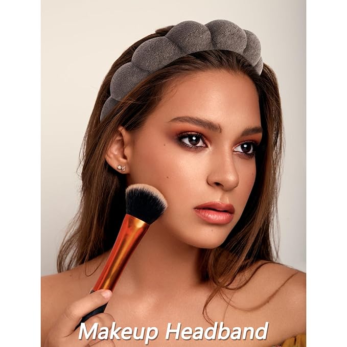 VELSCRUN Spa Headband, Makeup Face Wash Skincare Headbands, Stuff - Image 3