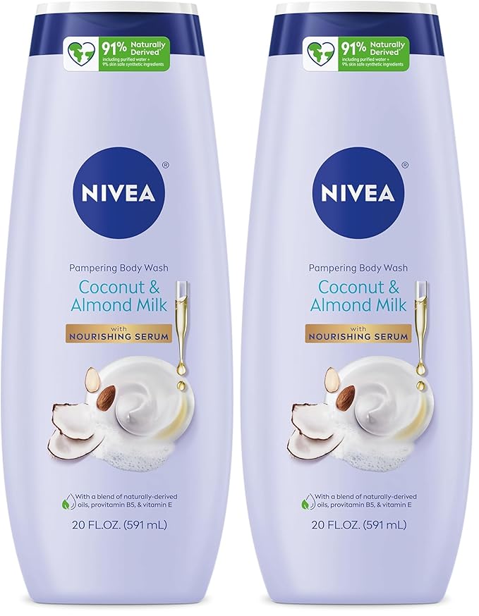 NIVEA Pampering Coconut and Almond Milk Body Wash by Nivea