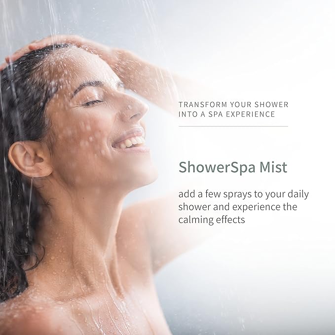 European Spa Source Energizing Lemongrass + Eucalyptus ShowerSpa Mist Spray - Image 3