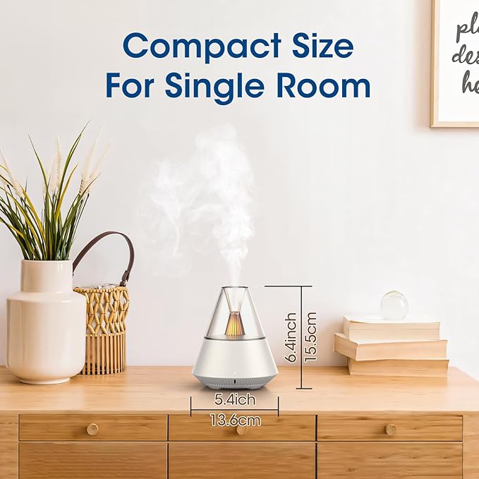 Ultrasonic Essential Oil Diffuser, 150ML Modern Aromatherapy Diffuser - Image 6