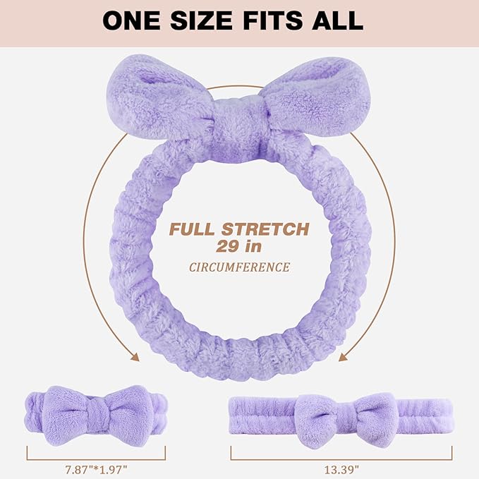 YOOVR 8pcs Spa Headband, Mothers Day Gifts Bulk, Stocking Stuffers - Image 2
