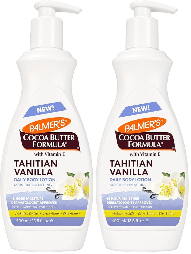 Palmer's Cocoa Butter Formula Tahitian Vanilla Body Lotion, 13.5 Oz, Daily by Palmers