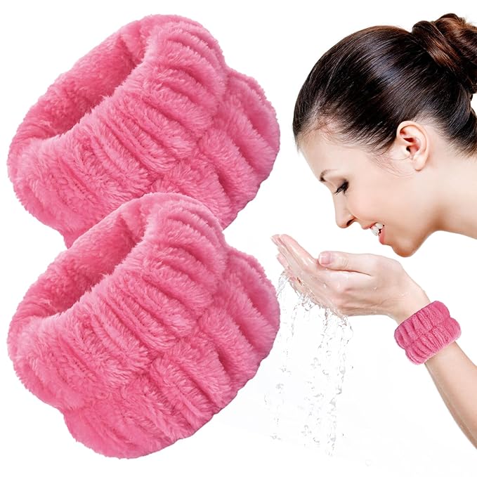2pcs Wrist Bands for Washing Face Wash Wristbands Wrist Towels Arm Bands for by Wteehn