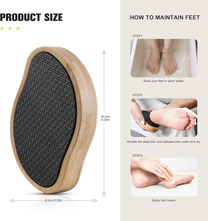 FERYES Glass Foot File Callus Remover - Image 7