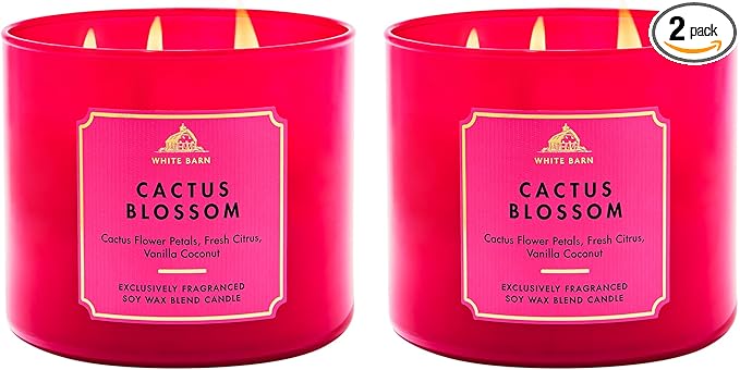 Bath & Body Works Cactus Blossom 3-Wick Candle by BathBodyWorks